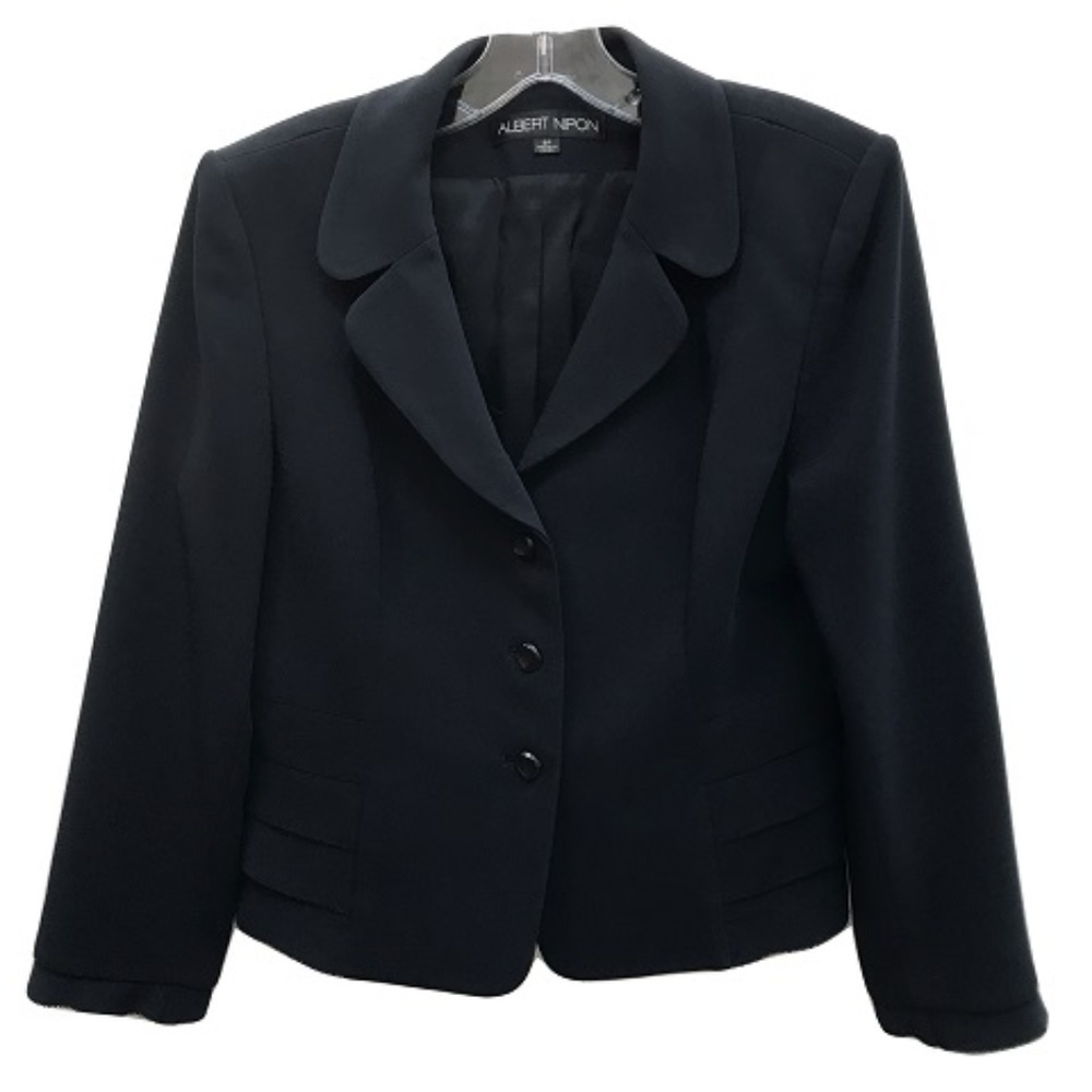 Albert Nipon Navy Blazer